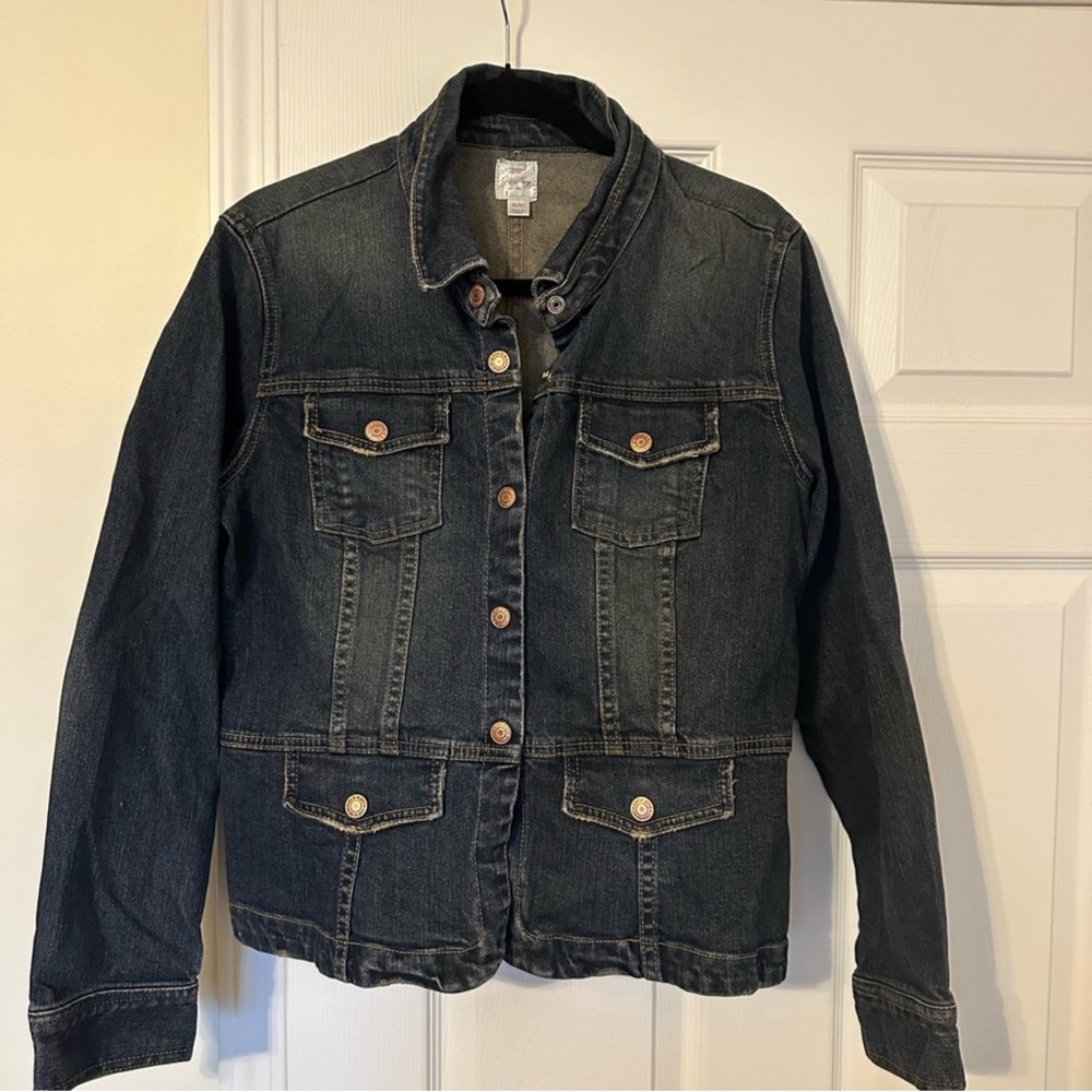 Old Navy Dark Blue Denim Jacket